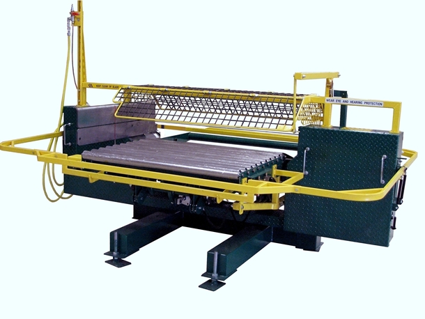 horizontal hydraulic pack for pallet dismantler